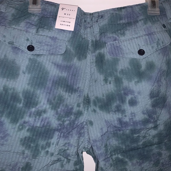 Men’s M Blue Tie Dye Matching Shirts & Shorts Set - Picture 12 of 14